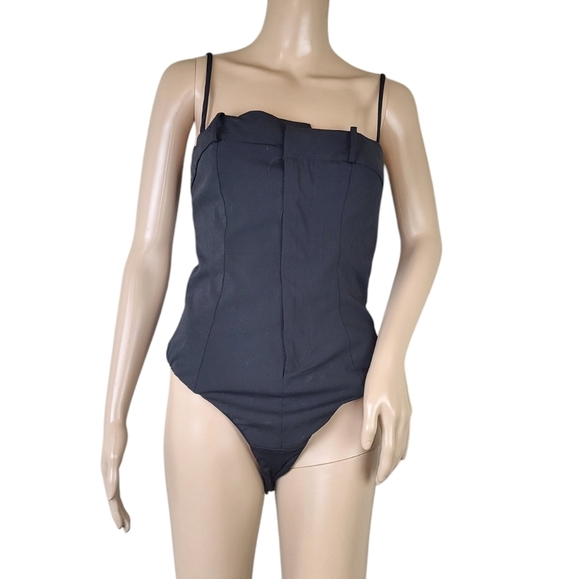 Zara Women's Black Bodysuit - Picture 1 of 2
